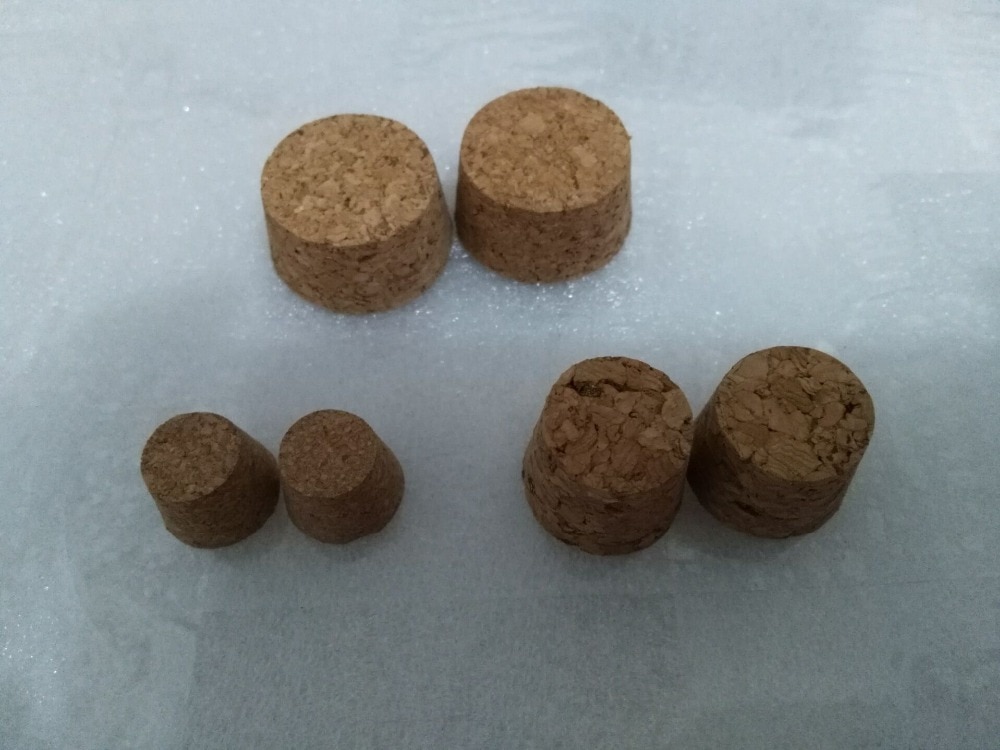 100pcs 20mm cork stopper test tube cap