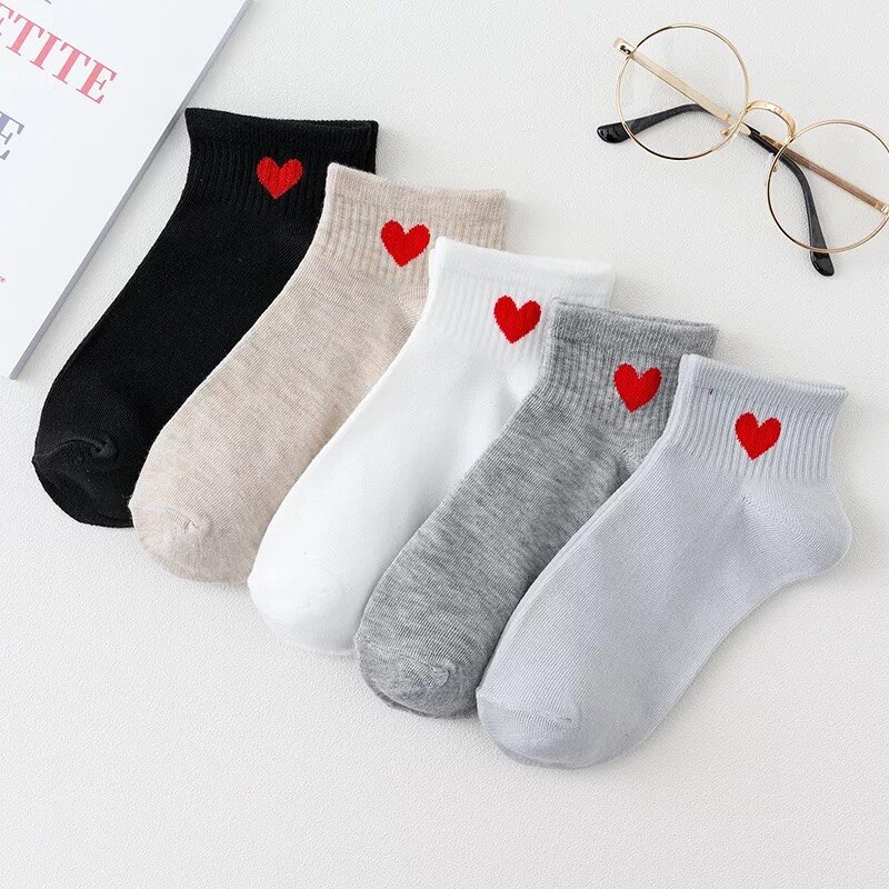 Ensemble de chaussettes pour femmes, fines, bleues, à carreaux, motif d'ours chat, Tube bas en coton, mignonnes chaussettes de sport pour filles, respirantes, d'équipage, Kawaii, printemps été