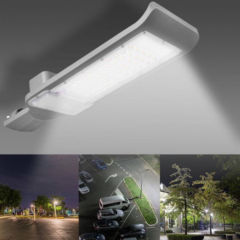 IP65 Waterdichte 30 w/50 w Led Straat Licht Lamp Hoofd Aluminium Outdoor Road Lamp AC85-265V Led Straat Flood licht Tuin Spot Lamp