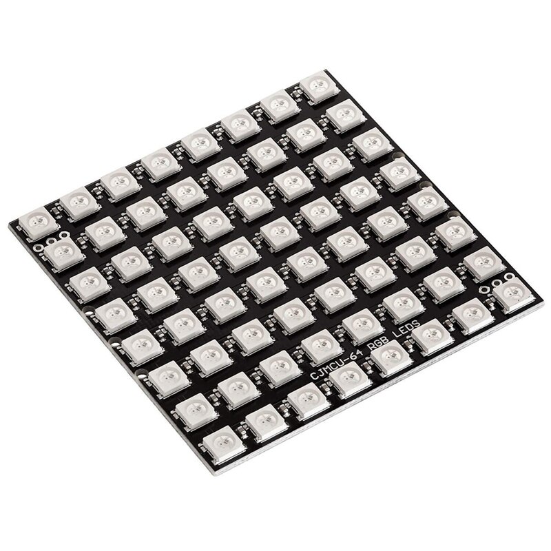 U-64 LED Matrix Panel WS2812B 8 x 8 Module for Arduino and Raspberry Pi Including EBook