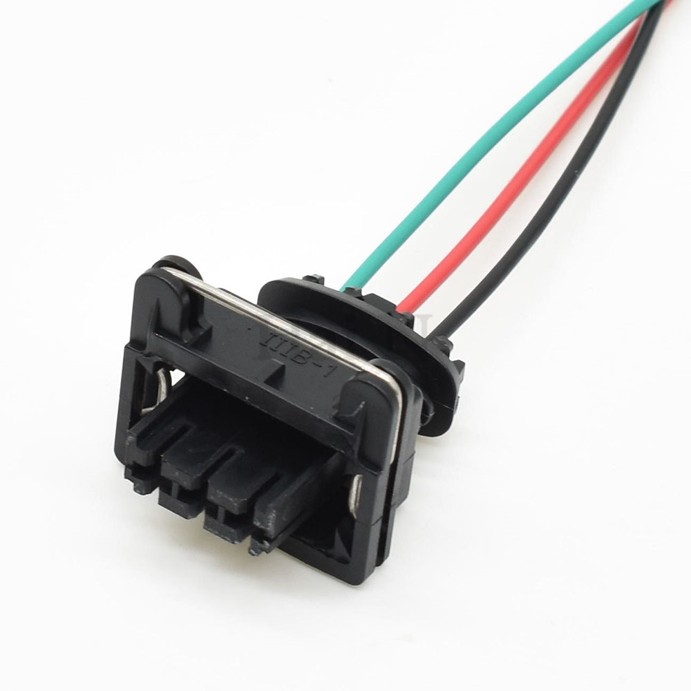 Auto Waterproof Cable Connector 3 Pin Automotive Plug Famale Socket Includes Terminal Seal DJ7033B-3.5-21: MULTI