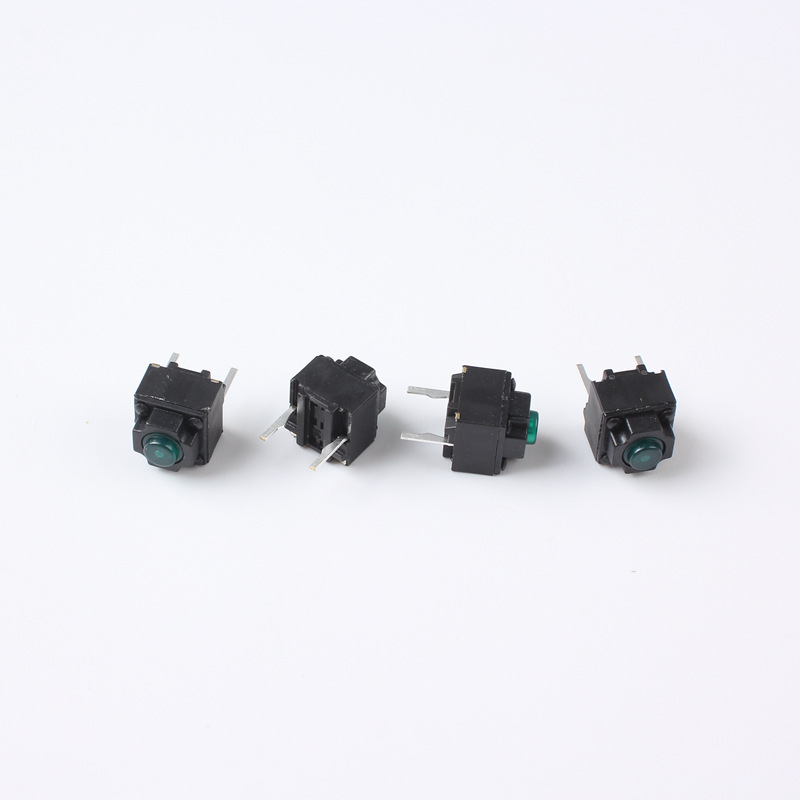 HUANO – micro-interrupteur de souris silencieux, 6x6x7.3mm, 10 pièces/lot, rouge, noir, jaune, bleu, vert, 3 millions de roses, 10 millions de heures