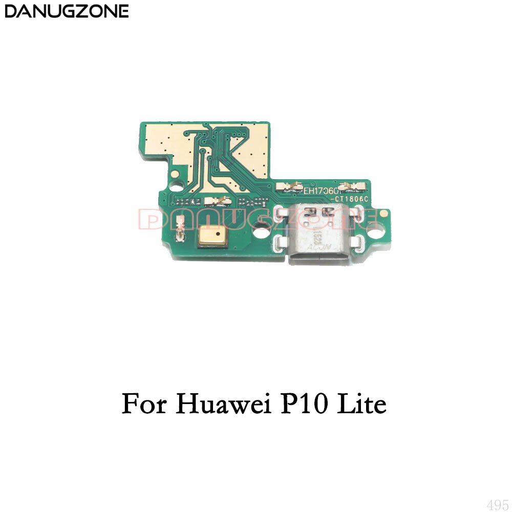 Porta USB di Ricarica Dock Presa di corrente Connettore Martinetti Consiglio di Carica del Cavo Della Flessione Per Huawei P10 Lite P9 Più P20 Pro: For P10 Lite