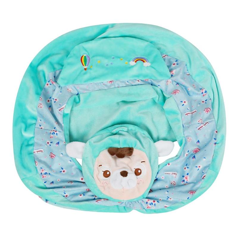 Schattige bankhoes voor baby's, huidvriendelijke kristalheldere superzachte stof, geen kleurverlies, stoelhoes wasbaar met rits: G