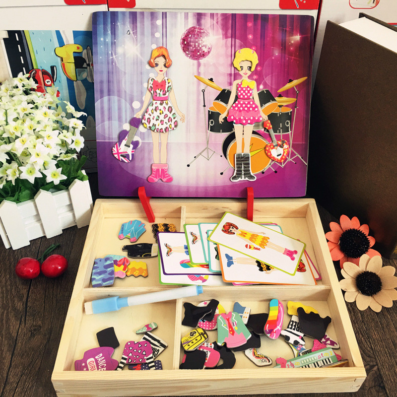 Diversifizierung Cartoon Holz 3D Puzzle Spielzeug für Kinder Pädagogisches Zeichen/Transport/Circu/BuildingToy: WJ-JM-PT-22