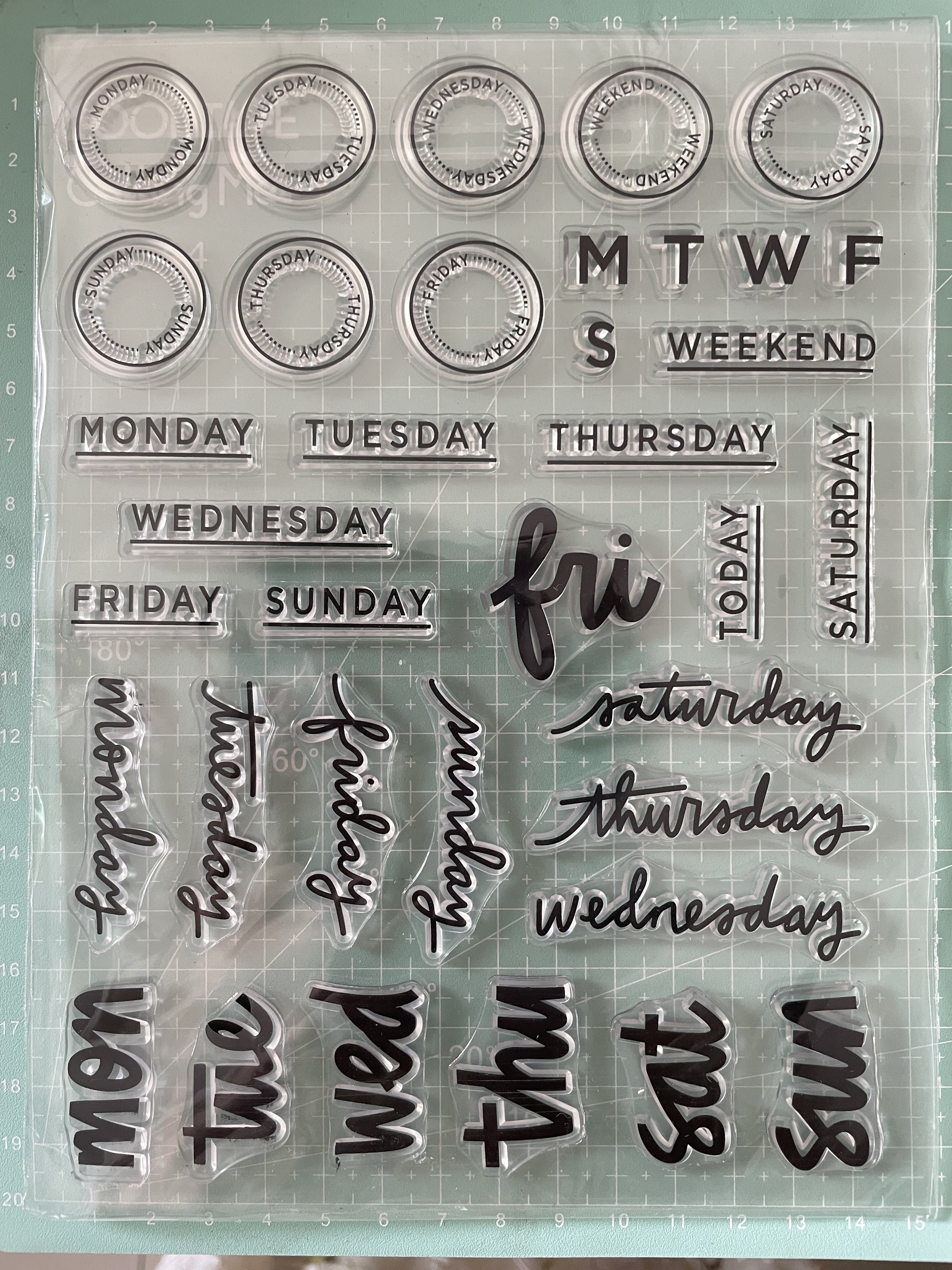 Enlish / Clear Siliconen Stempel/Zegel Voor Diy Scrapbooking/Fotoalbum Decoratieve Duidelijke Stempel A272: 16 15x20