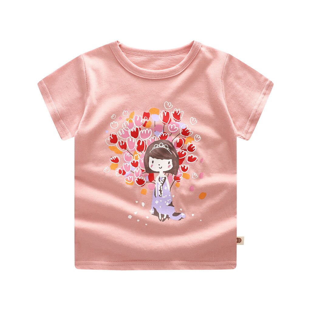 3 pçs dos desenhos animados imprimir t-shirts recém-nascidos do bebê meninas meninos casual manga curta camiseta do bebê recém-nascido topos roupas camisa polera