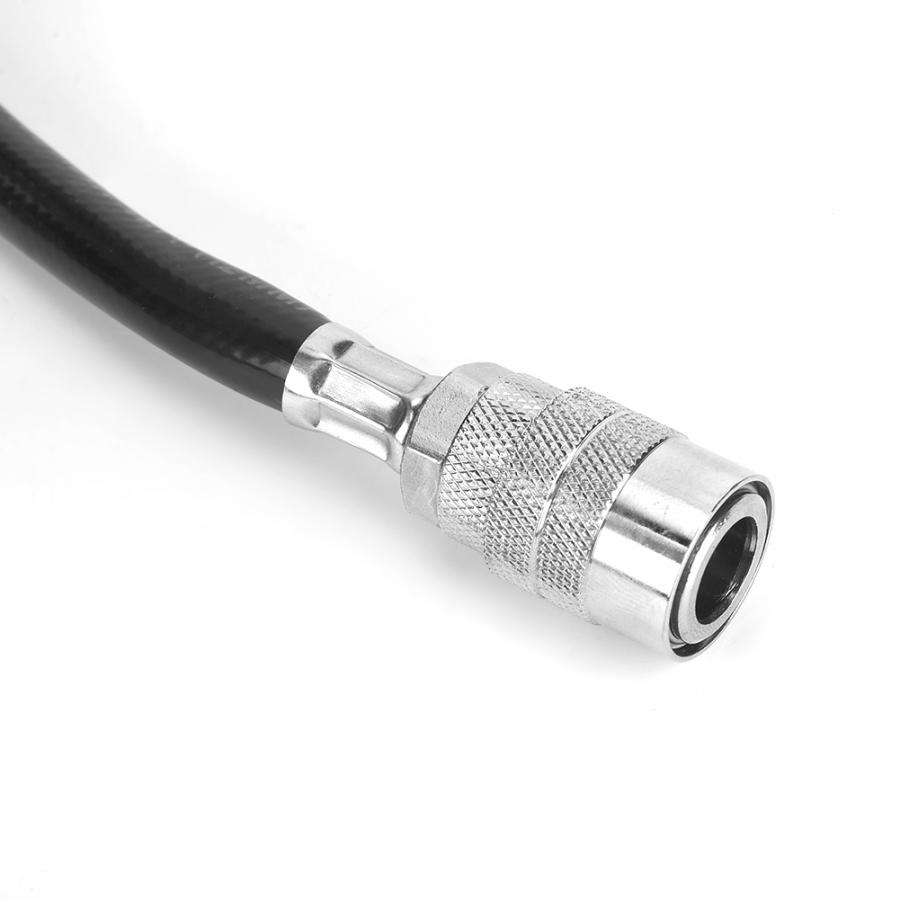 7.5 Meters PVC Pneumatic Air Compressor Hose Accessory Kit with American Quick Connect Air Hose Kit