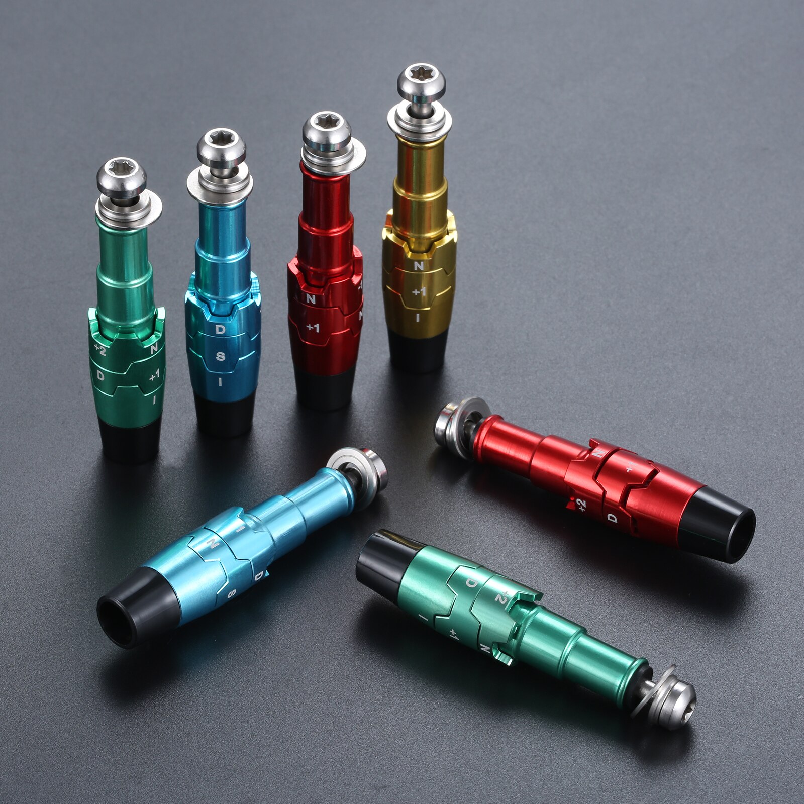 gohantee Aluminum Alloy Golf Club Shafts Adapter Sleeve Replacement Size 0.335 0.350 for Callaway Big Bertha 815 EPIC XR Driver