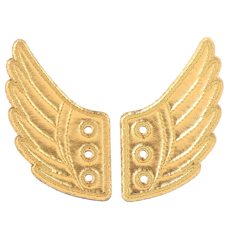 Kleurrijke Pu Schoen Accessoires Vleermuizen Glitter Black Angel Schoen Vleugels Ornament Show Halloween Party Fun Skate Schoenen Diy Decoraties: GD