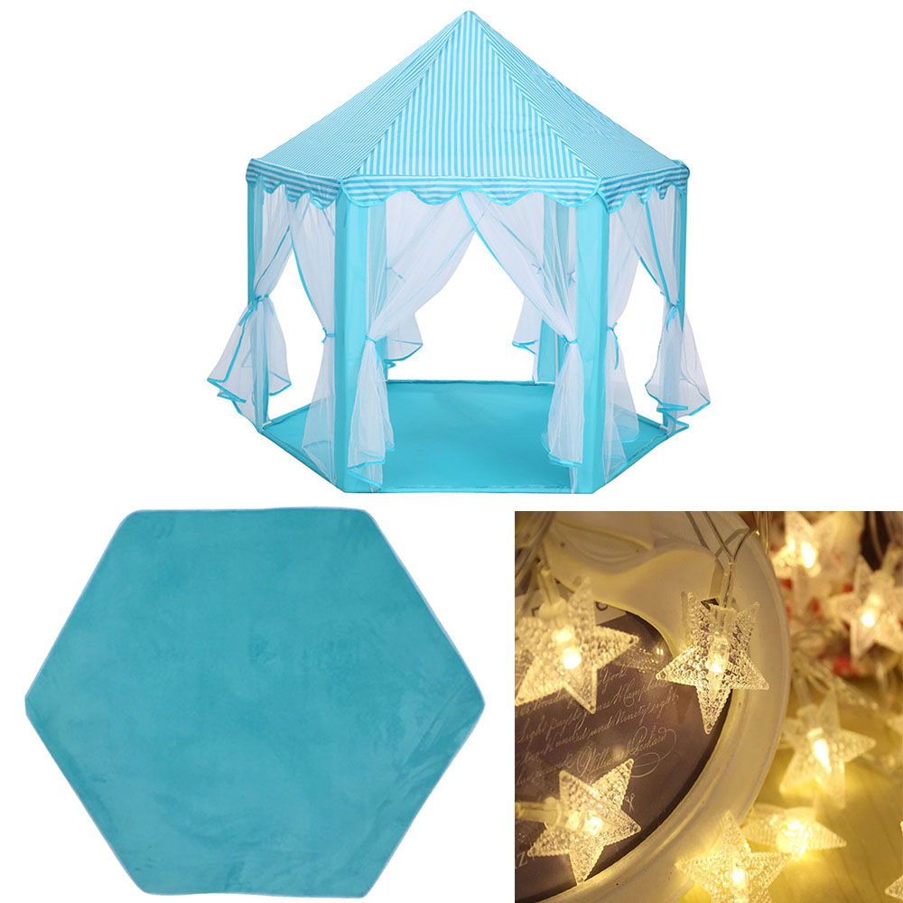 Portable Princess Castle Children Play Activity Tent Fairy House Fun Playhouse Beach Tent Boys Girls Baby Toys For Children