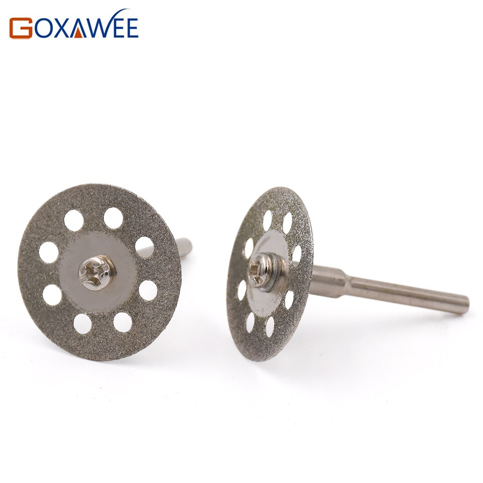 25mm Dremel Accessoires diamant slijpschijf 10pcs mini cirkelzaag snijden schijf Diamant Schurende schijf Dremel rotary tool