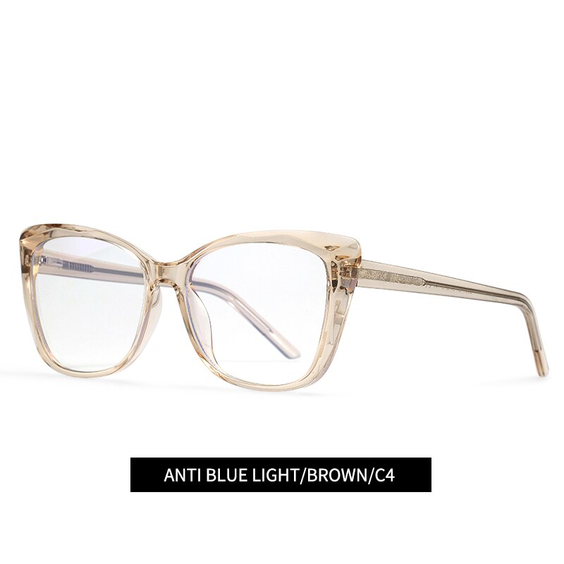 ¡Novedad de ! Gafas de ordenador Simvey con filtro de luz azul, lentes transparentes TR90, gafas de protección de luz azul grandes para mujer, gafas antiazules de gran tamaño: yellow
