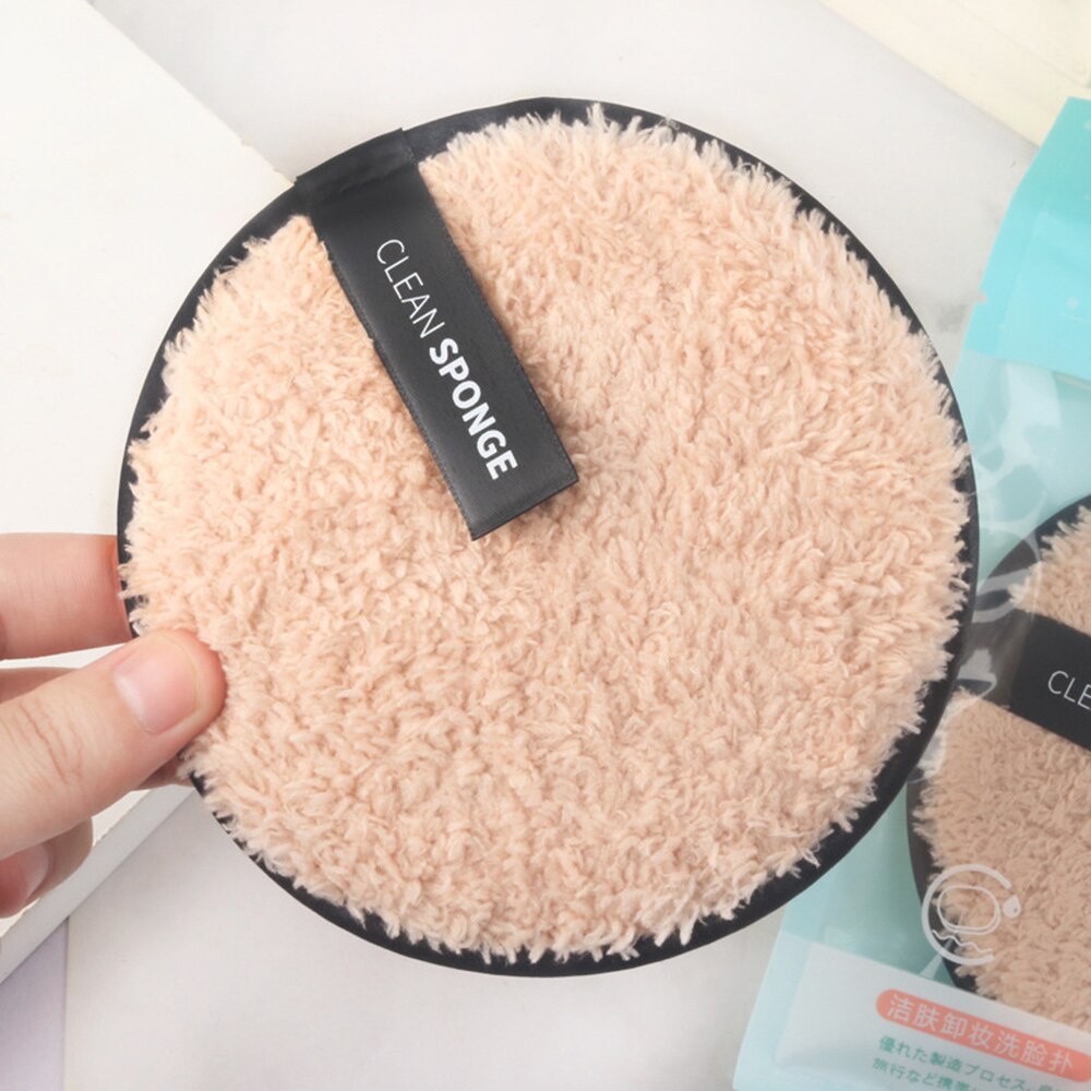 Cleansing Cotton Pads puff Face Cleaner Makeup Remover Flapping Wet Sponge Face Cleaner Makeup Remover Towel Wet Sponge