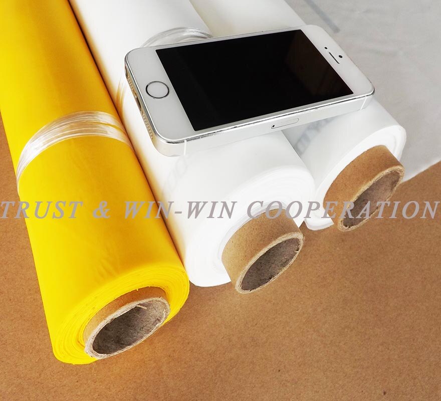 ! white color -165cm width silkscreen printing grid fabrics