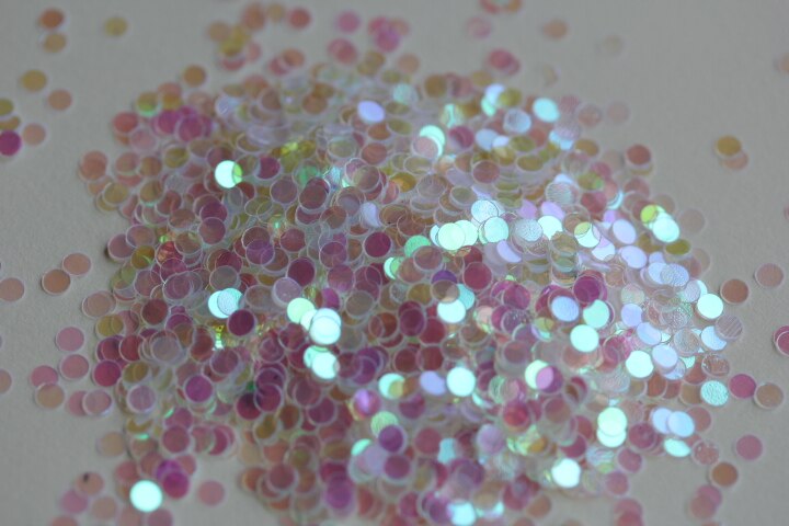3mm Holo Wit Clear Ronde Paillette Spangle Dots Voor DIY