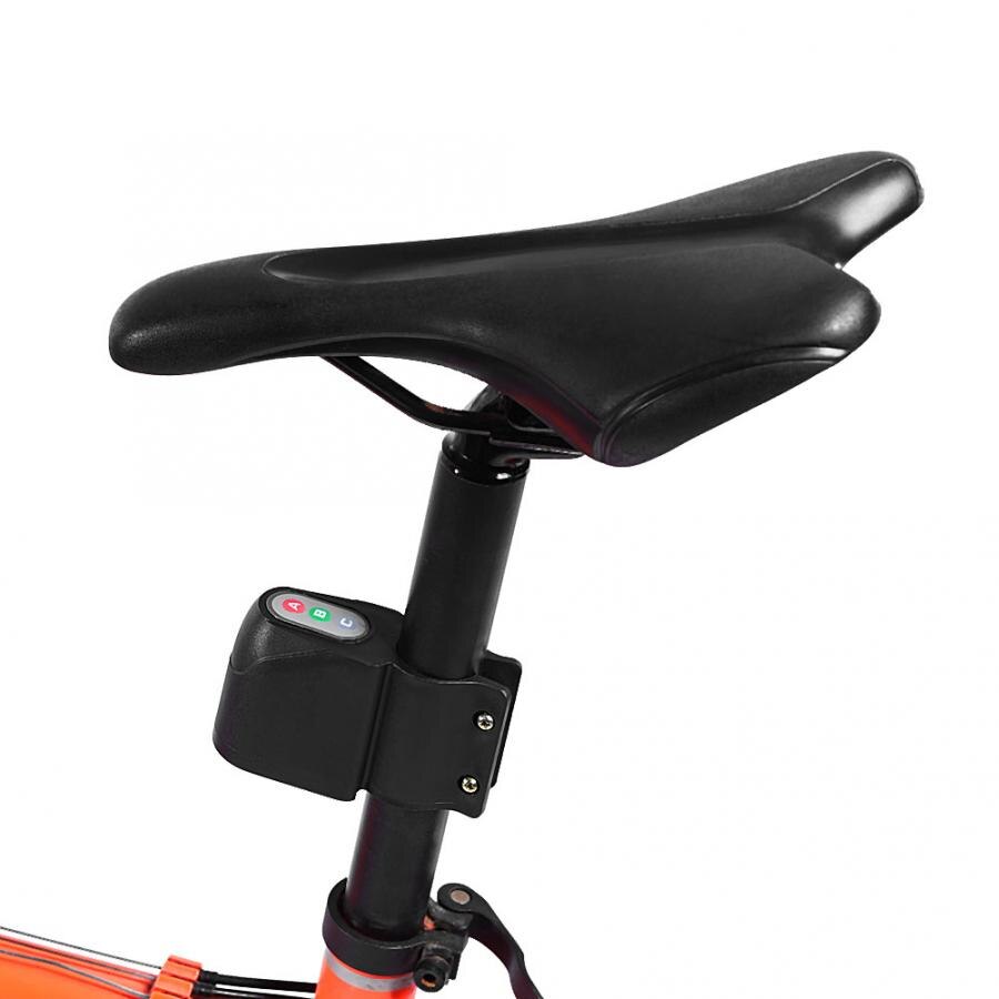Anti-theft Bike Lock 4 Digit Code Sound Loud Electronic Cycling Security Lock Vibration Alarm Bicycle Lock