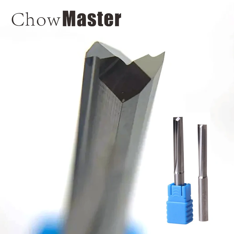 Hout Frees 1 st 3.175/4/6/8mm Schacht 2 Fluit Rechte Frees Carbide CNC Router Bit CNC Machine Router Bit Frees