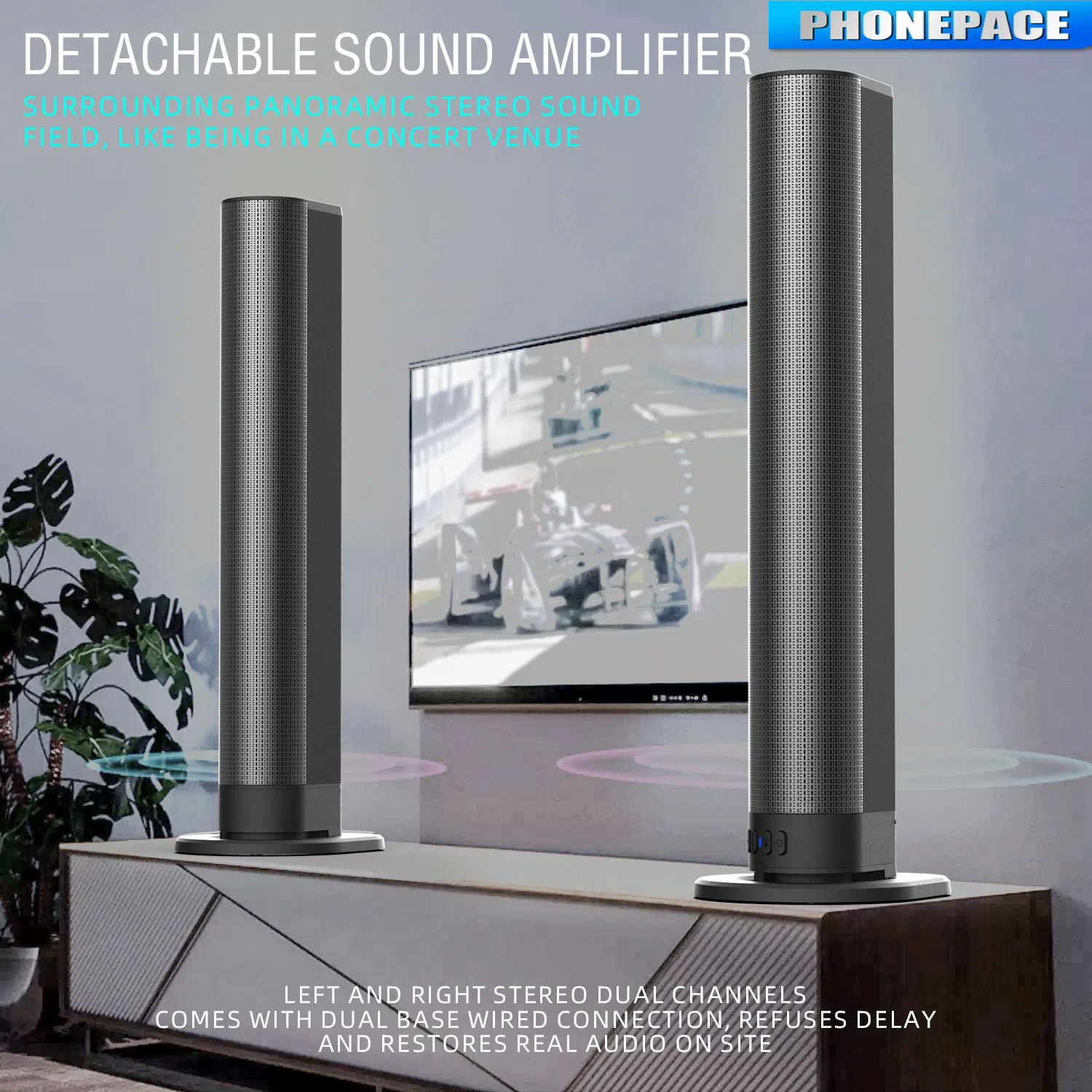 Tv-ljudbjälke hemmabio ljudsystem bluetooth-högtalare datorhögtalare för tv-ljudbjälke box subwoofer radio