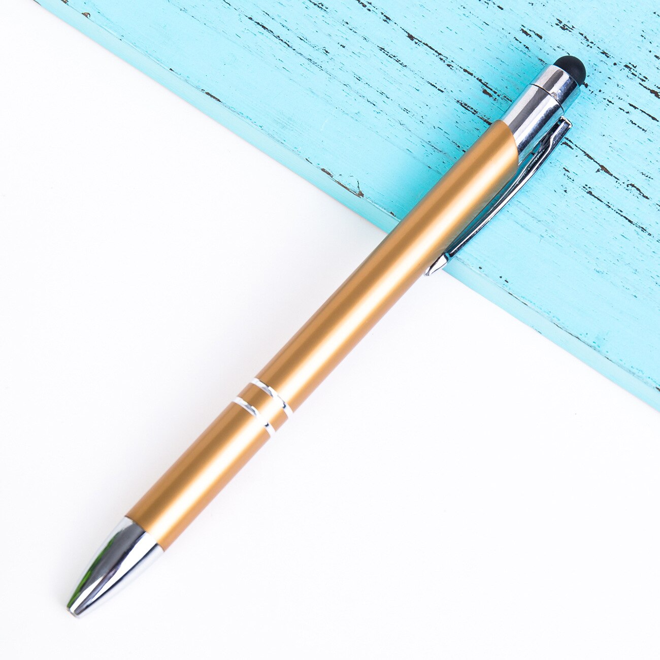 Lápiz Universal para dibujar, lápices de Tablet, pantalla capacitiva, Caneta, bolígrafo táctil para teléfono móvil Android, accesorios para Smart Pen: Gold