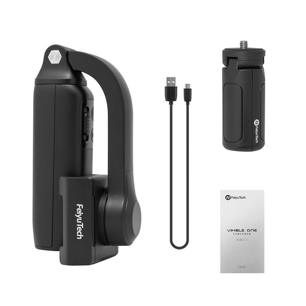 FeiyuTech Handheld Gimbal Stabilizer Foldable Single-Axis Smartphone Gimbal Stretchable Handheld Gimbal for Live Vlogging