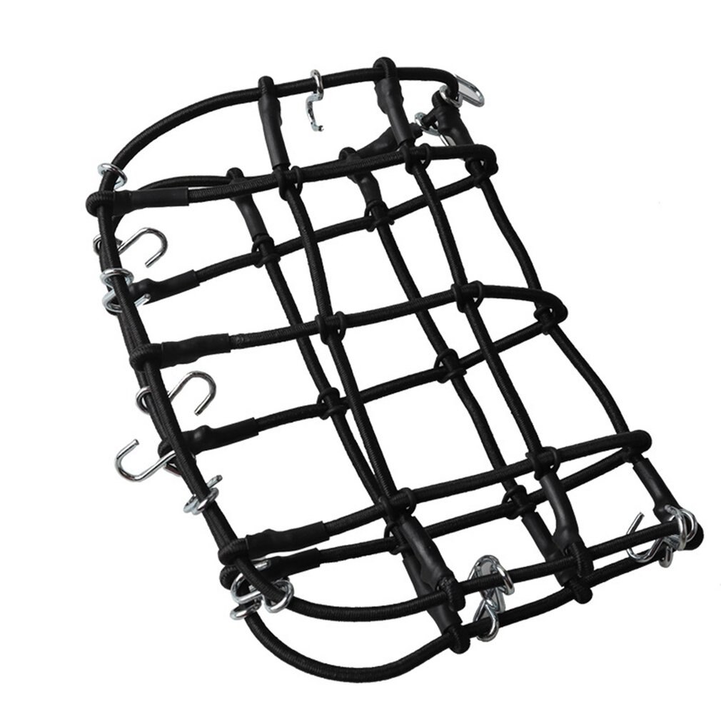 1/10 skala RC Rock Crawler Zubehör Gepäck Dach Rack Net ROT Für D90 D110 Traxxas TRX-4 Trx4 Rc Auto