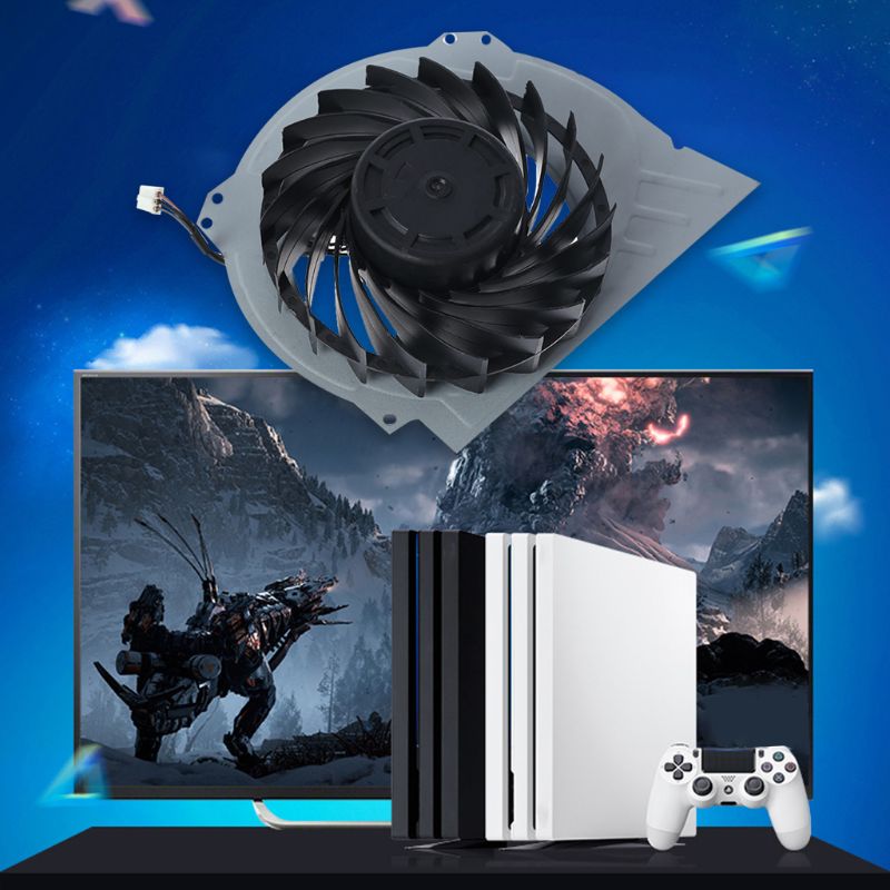 Durable Internal Cooling Fan Repair Parts for PS4 PRO 7000-7500 Laptop Cooler