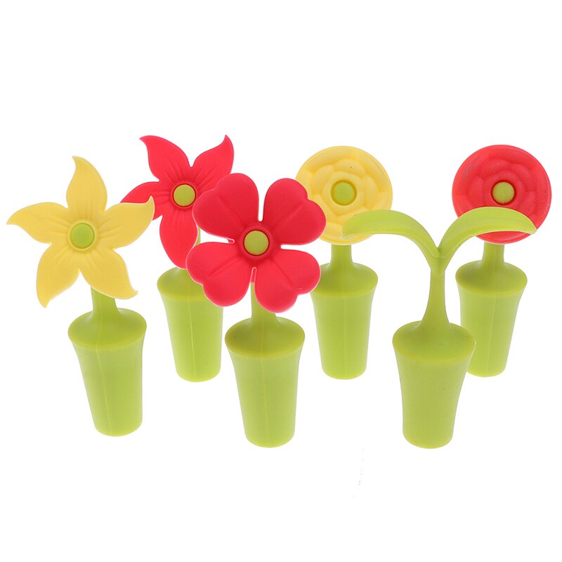 Tapas de botellas tapón de vino barra familiar herramientas de preservación de silicona Barware accesorios de cocina