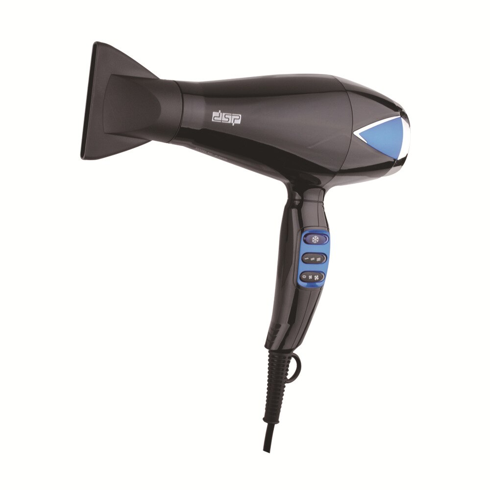Secador de pelo iónico negativo , herramientas de estilismo de salón de barbería de gran potencia, 2300W, secador de aire /frío para salones, enchufe europeo