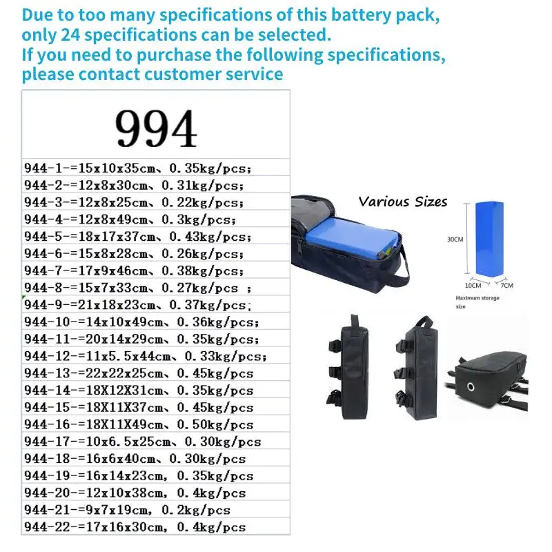 22 Maten Elektrische Fiets Case Elektrische Fiets Bagage Opslag Fiets Elektrische Fiets Pvc Li-Ion Batterij Scooter S M L-