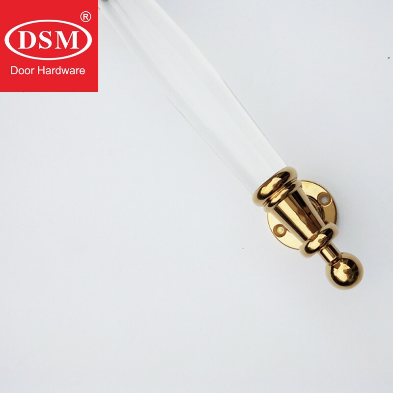Clear Acrylic Plexiglass Pull Handle Entrance Door Handle For Entry/Front Wooden Doors PA-376A-L300mm