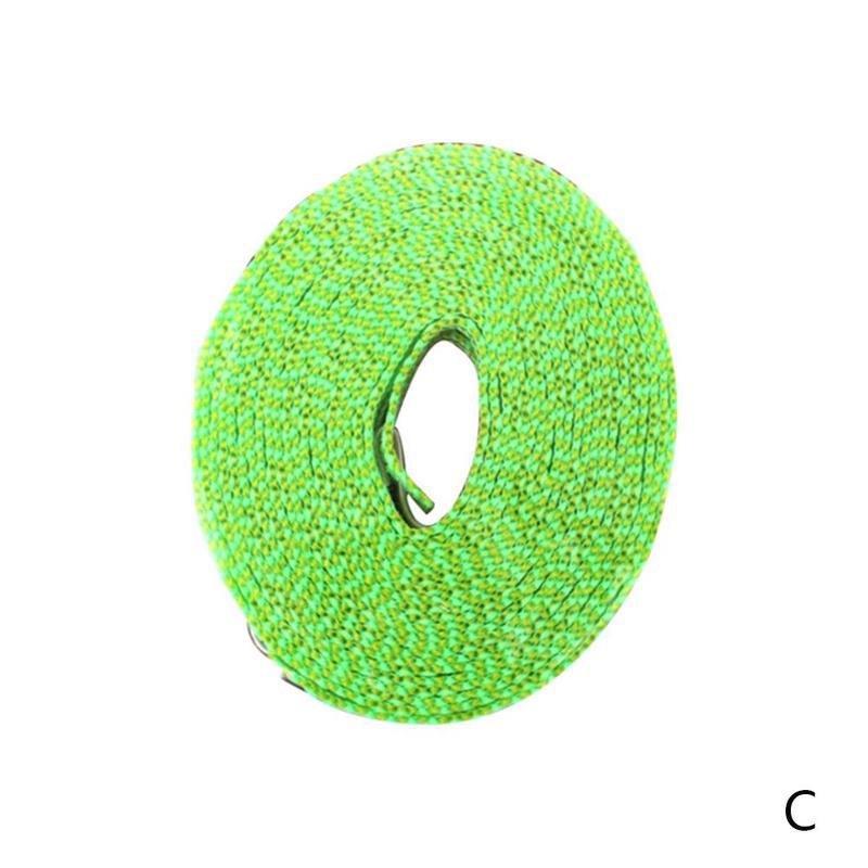 490cm waslijnen, droogrek, touw, droogrek, 4 kleuren, uitschuifbaar rek voor buiten, reizen, kleding,  k3 p 6: C