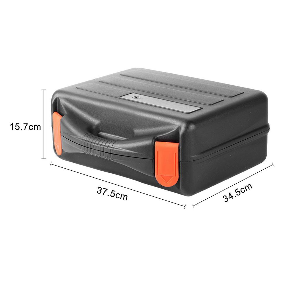 Large-Capacity Portable Tool Box Double Buckle Thickened Toolbox Large Capacity Storage Storage Box
