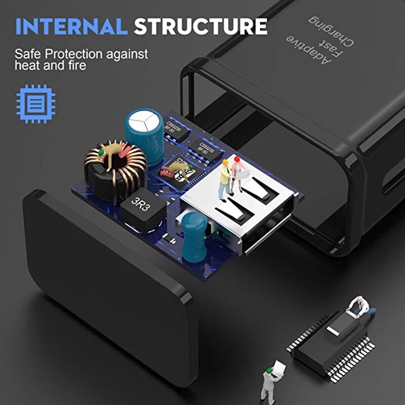 15W Fast Charging 9V 1.6A EU Charger for Xiaomi Redmi 9A 9AT 9i 9C 9 8A 8 Note 9 9S 8 8T Pro Max huawei Samsung USB Quick Cable