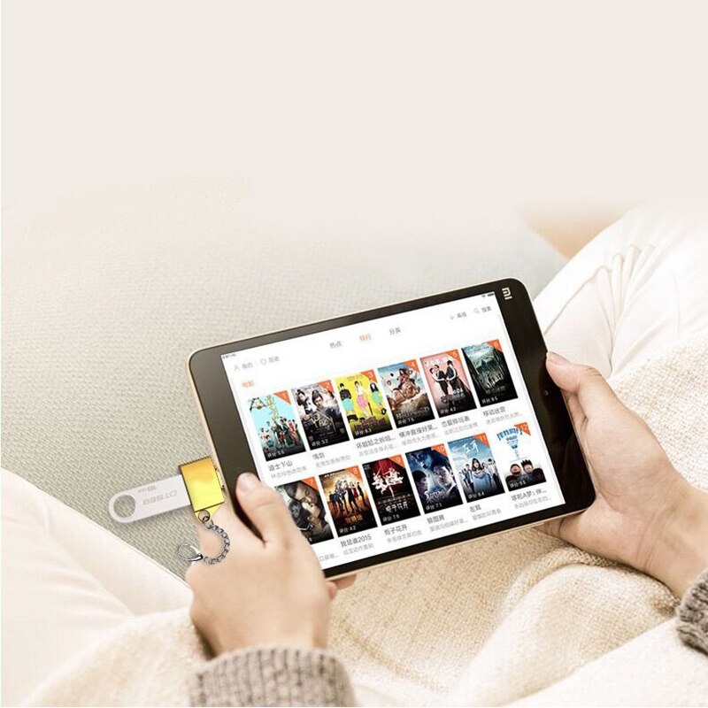 Metal micro usb otg adapter micro usb otg adapter konverter til telefon android samsung usb tablet til flashdrev mus otg hub