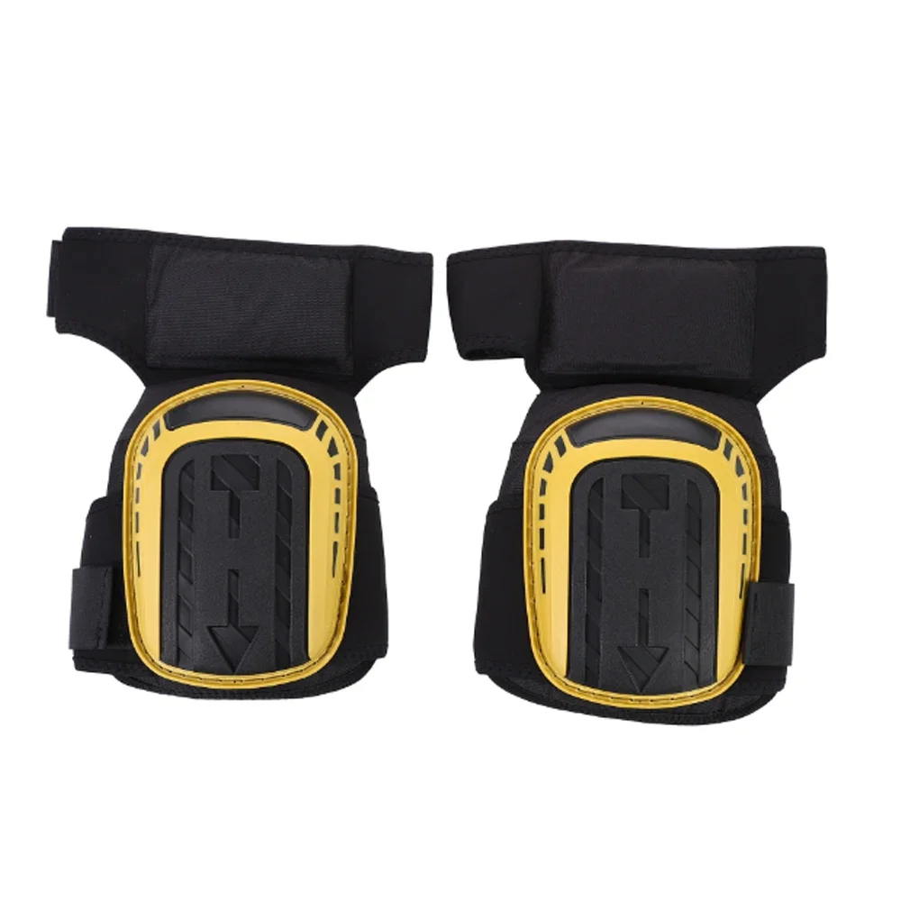 Heavy Duty EVA Foam Padding Knee Pads with Comfortable Gel Cushion and Adjustable Straps for Work and Gardening.: Brown