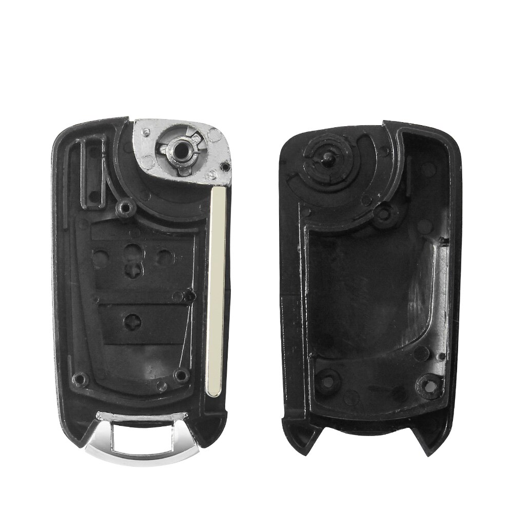 Dandkey 2 przycisk zmodyfikowany samochód osłona klucza zdalnego obracana dla Vauxhall Opel Astra Zafira Vectra omega (HU100/HU46/HU43/YM28) etui na klucze