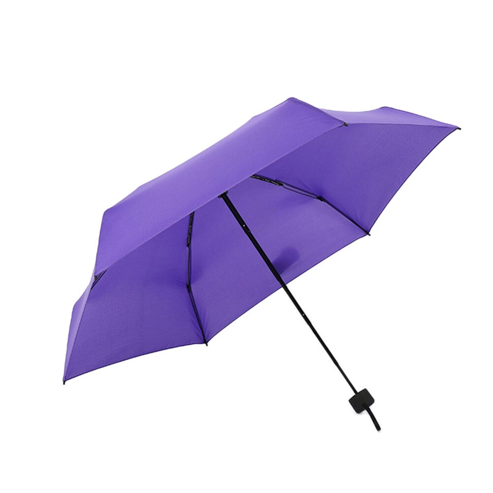 Små mini vikbara paraply regn kvinnor män mini pocket parasoll flickor anti-uv vattentäta bärbara paraplyer