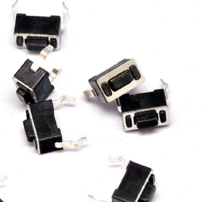 20 Stks/partij 3*6*4.3Mm Microschakelaar Witte Knop Tactiele Tact Drukknop Reset Knop 2pin Smd 3X6X4.3Mm
