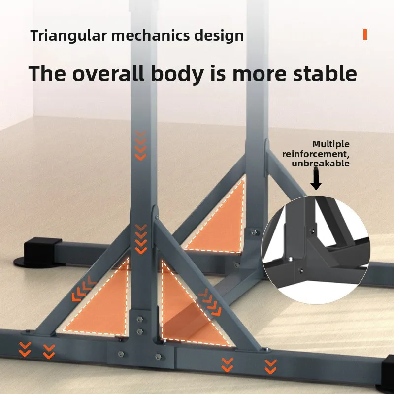 202590/105cm barre orizzontali per uso domestico, attrezzatura fitness da interno, trazioni a terra, stretching, braccio per allenamento fitness