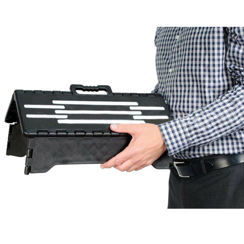 Premium Portable Mobility Step 15" x 8.7" x 5" Portable Folding Step Stool for Toddlers Seniors