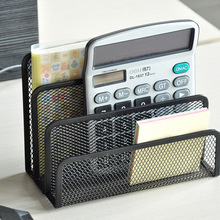 hotel home office desk compact size letter holder, Desktop organizer has 3 compartments with graduated dividers, Desktop Sorter