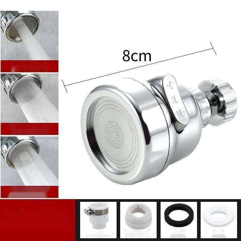 Water Tap Nozzle Bathroom Sink Faucet Flexible Kitchen Faucet Gourmet Kitchen Faucets High Pressure Hose Nozzle Sprayer Products: shortie