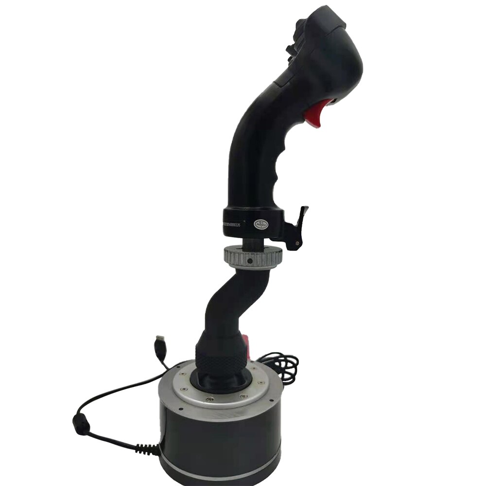 Para a barra de extensão do joystick de thrustmaster para hotas warthog f/A-18C cougar curvado e reto jogo de rotação de 360 ° substituir parte