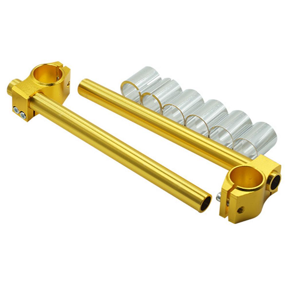 2 stk universell Racing justerbar cnc 26mm 30mm 31mm klips på gaffelstyret håndtak til kafe racer motorsykkel tilbehør: måke