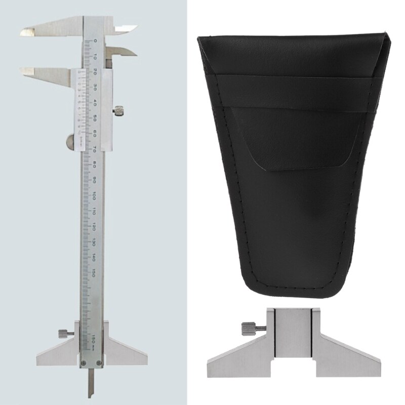 Depth Base Attachment for 6\" 8\" Digital Caliper Vernier Gage Gauge T-bar Tool F3MB