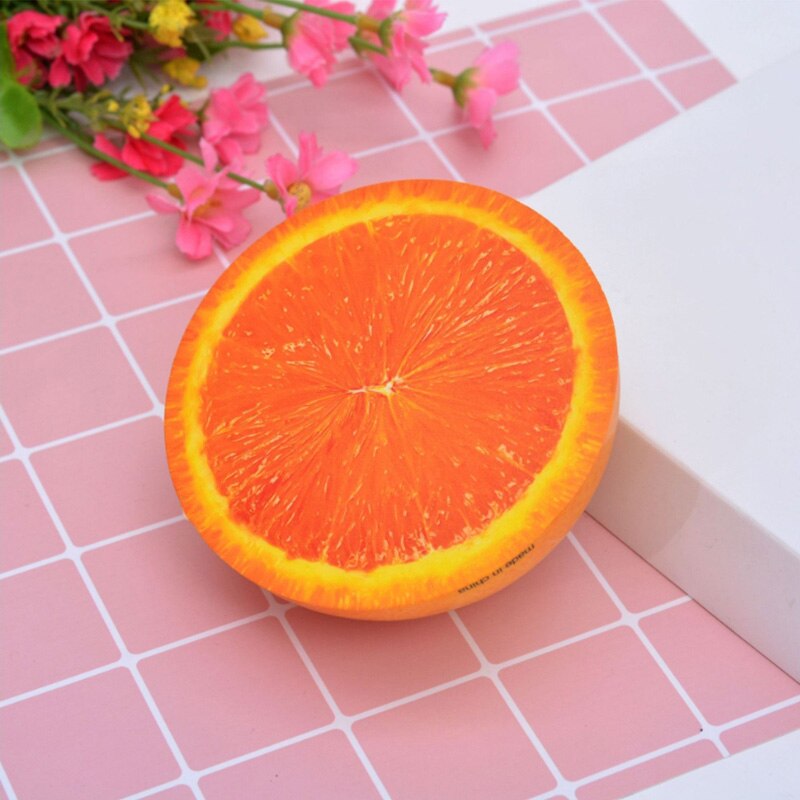 Watermelon Orange Squishy Simulation Bread Cake Soft Scented Slow Rising Squeeze Toys Stress Relief for Kid Birthday: Orange