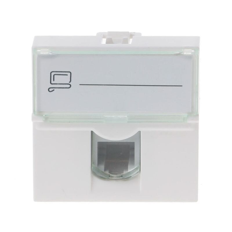 CAT6 Network Module Information Socket RJ45 8P8C Connector Adapter Keystone Jack Standard Wall Plate G88D