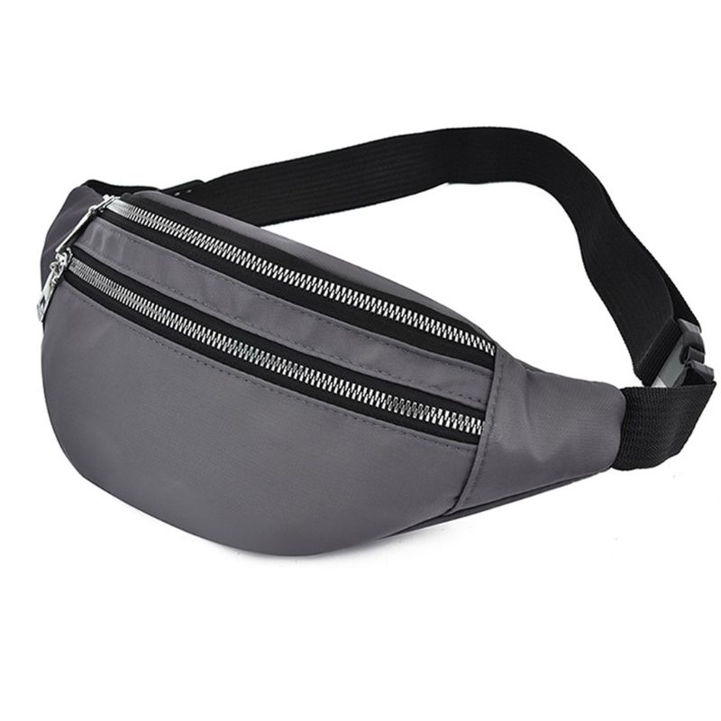 Universal Sports Travel Waist Bag Wear-resistant Nylon Waist Pack Phone Pouch
