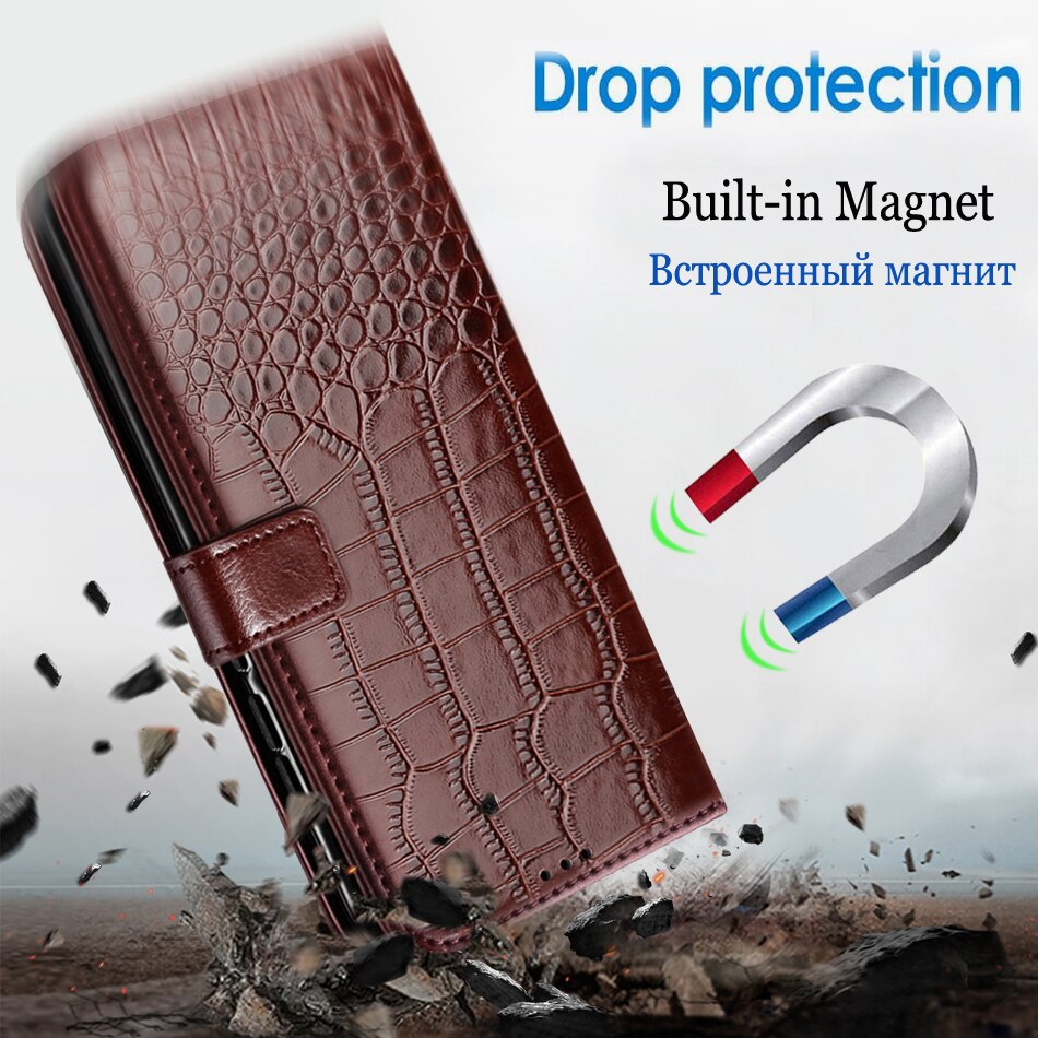 Magnetische & Siliconen Case Voor Redmi Note 10 Pro Case Lederen Vintage Wallet Case Voor Xiaomi Redmi Note 10 Pro max Cover Flip Capa